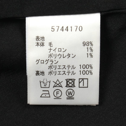フレア スカート ウール ブラック ルネ