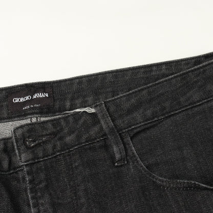 デニムパンツ コットン ダークグレー ジョルジオアルマーニ
