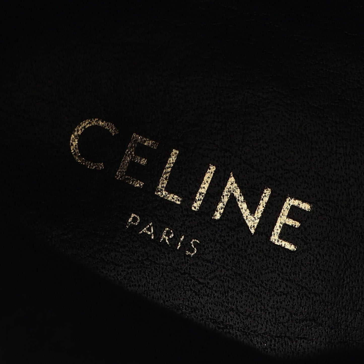 バルギー レースアップ ブーツ ナイロン レザー ブラック セリーヌ シューズ CELINE