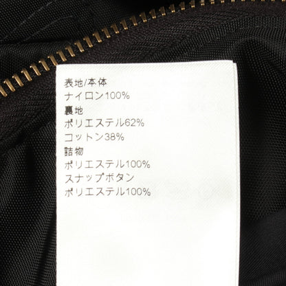 キルテッドオーバーシャツ ジャケット ナイロン ブラック ルイヴィトン
