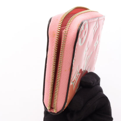 ジッピー コインパース モノグラムヴェルニ サンライズ コインケース レザー ピンク コーラルオレンジ ルイヴィトン 財布・小物 LOUIS VUITTON