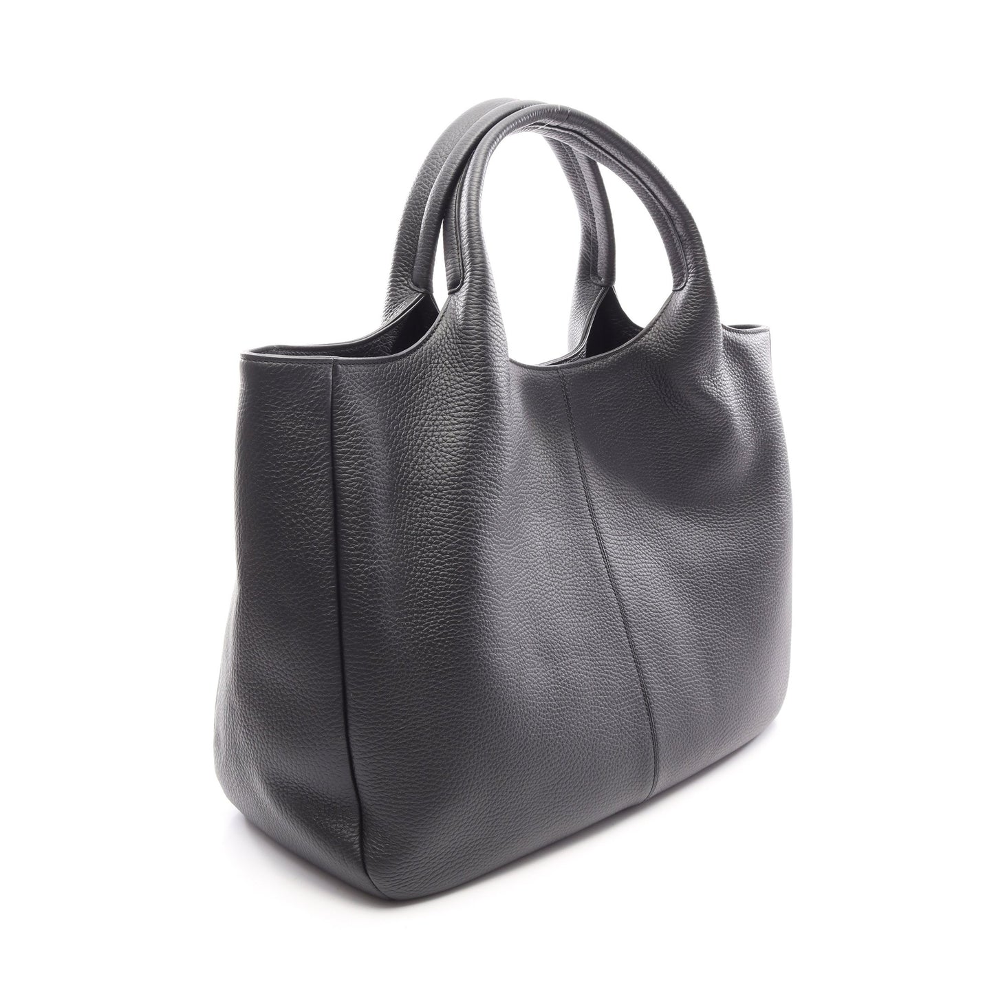 ALH SHOPPING PICCOLA ハンドバッグ トートバッグ レザー ブラック トッズ