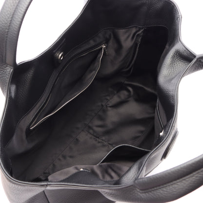 ALH SHOPPING PICCOLA ハンドバッグ トートバッグ レザー ブラック トッズ