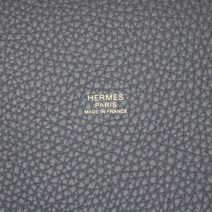 ピコタンロックPM グリミスティ ハンドバッグ トリヨンクレマンス ダークグレー ゴールド金具 G刻印 エルメス バッグ HERMES
