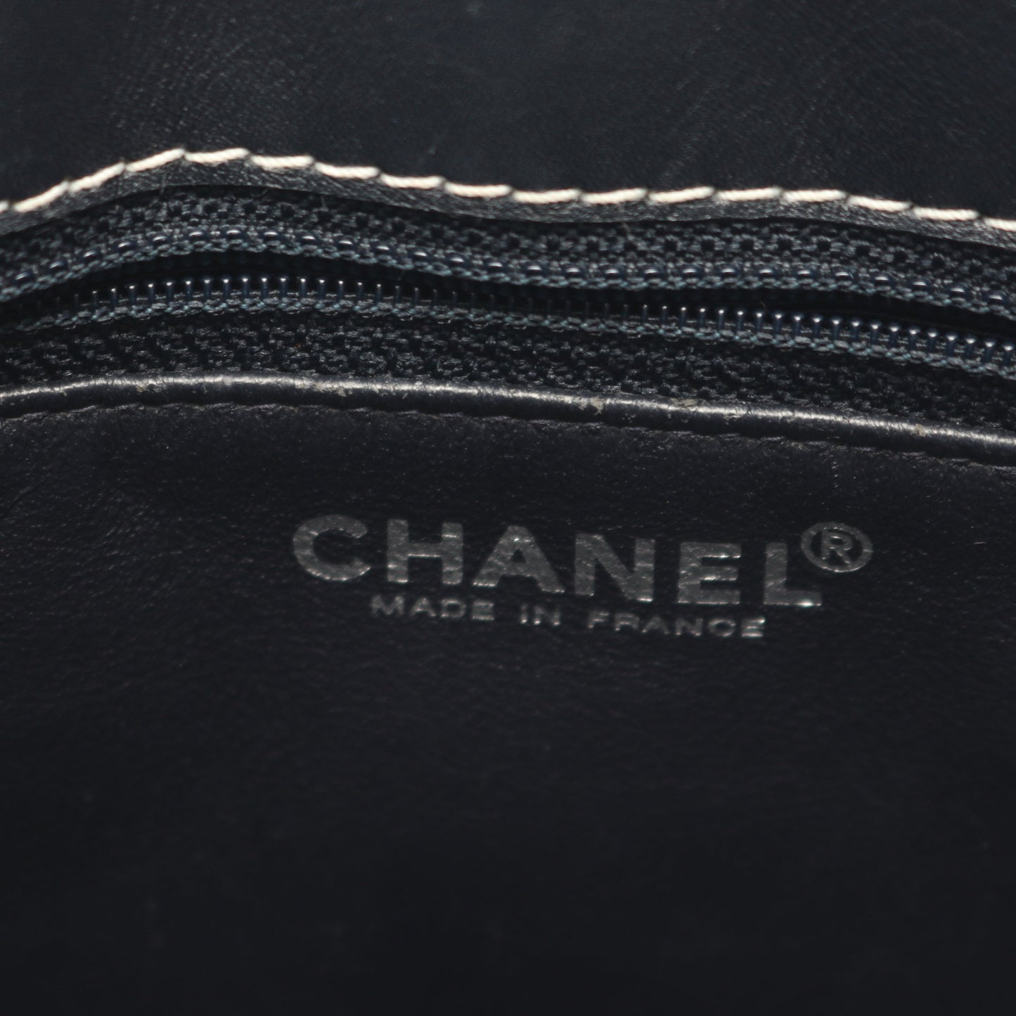 チョコバー チェーンショルダーバッグ チェーントートバッグ レザー ダークネイビー シルバー金具 シャネル バッグ CHANEL