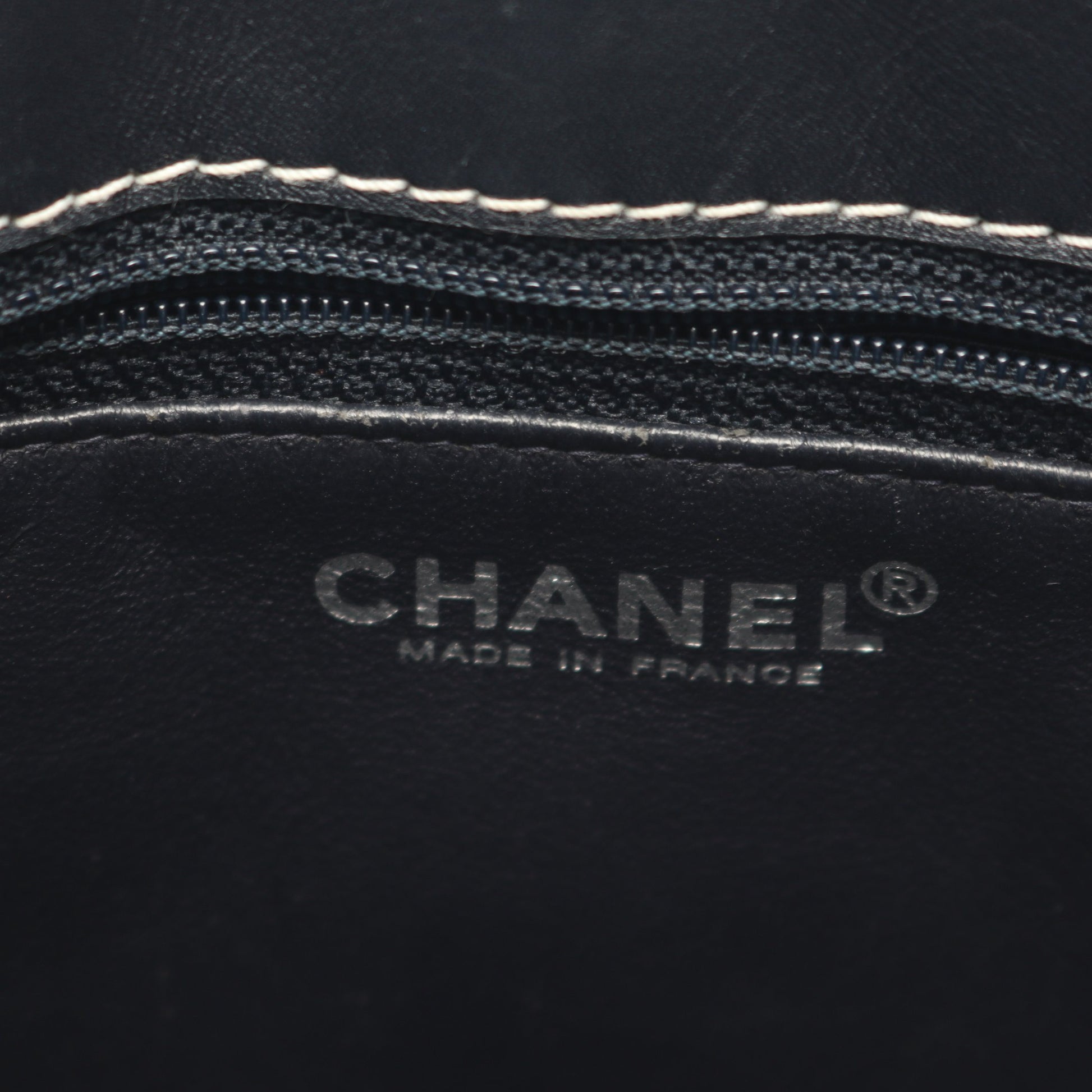 チョコバー チェーンショルダーバッグ チェーントートバッグ レザー ダークネイビー シルバー金具 シャネル バッグ CHANEL