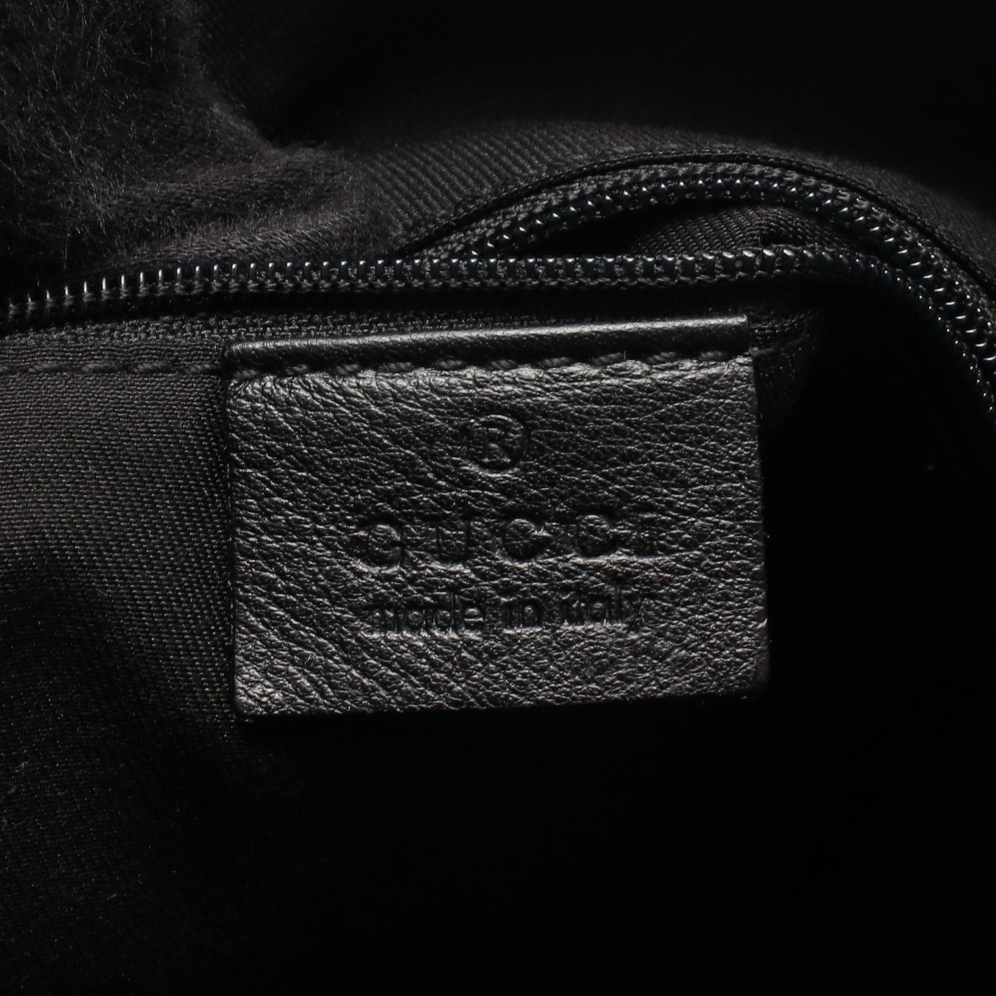 アビー GGキャンバス ショルダーバッグ キャンバス レザー ブラック グッチ バッグ GUCCI