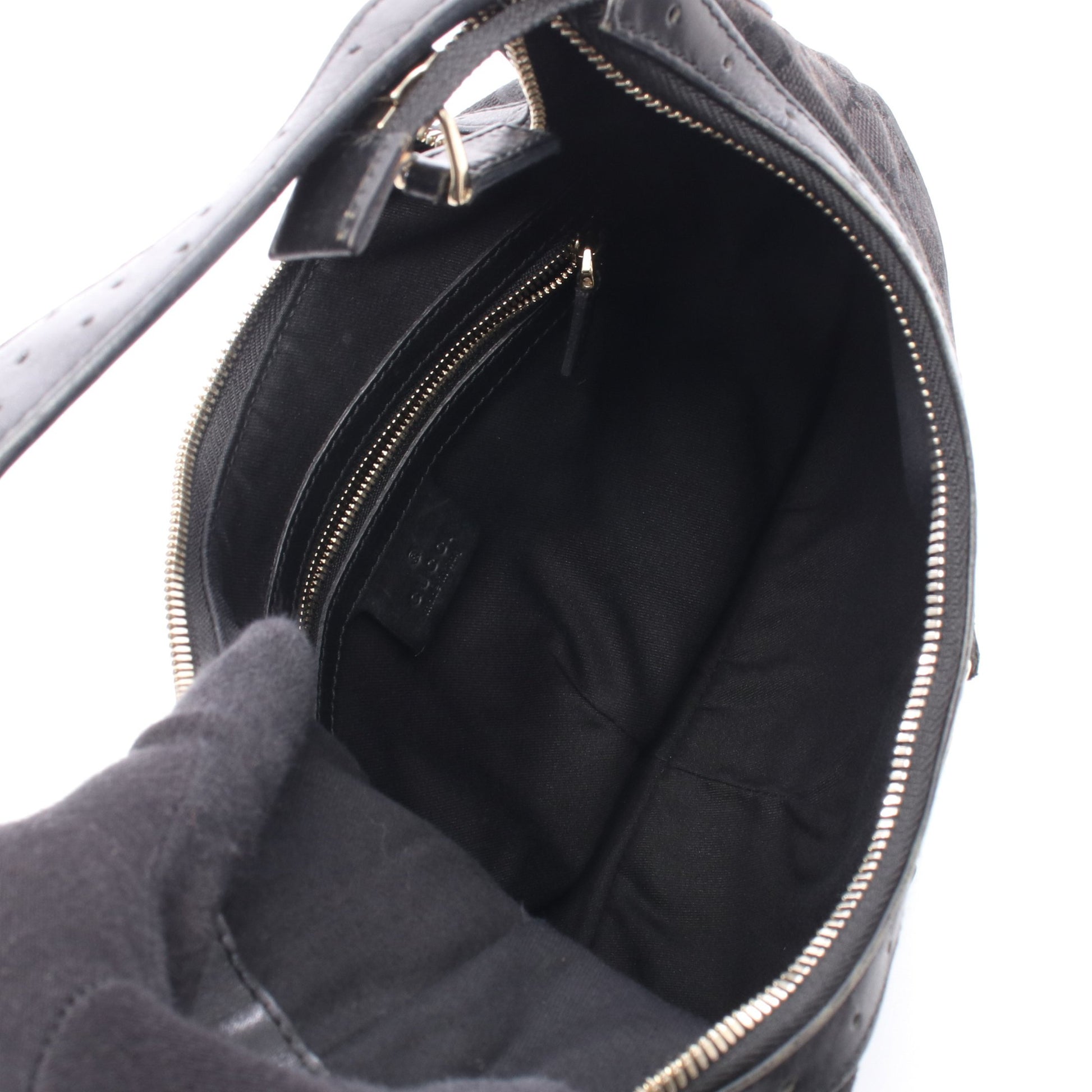 インターロッキングG GGキャンバス ワンショルダーバッグ キャンバス レザー ブラック グリーン レッド グッチ バッグ GUCCI