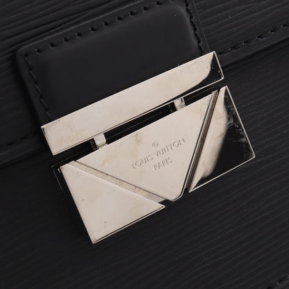 ポシェットテムズ エピ ノワール セカンドバッグ クラッチバッグ レザー ブラック ルイヴィトン バッグ LOUIS VUITTON