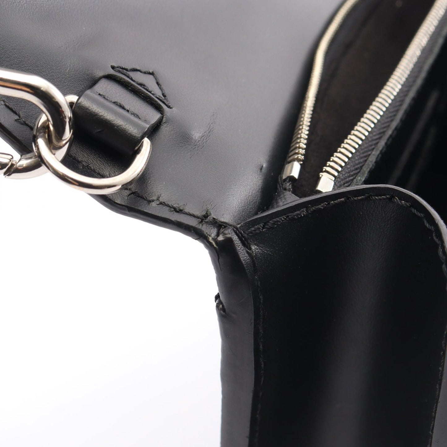 ポシェットテムズ エピ ノワール セカンドバッグ クラッチバッグ レザー ブラック ルイヴィトン バッグ LOUIS VUITTON