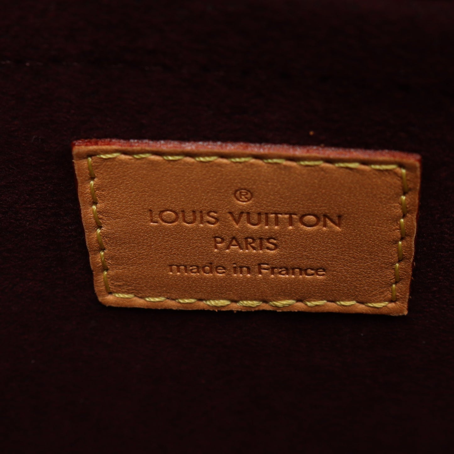 モンテーニュGM モノグラム ハンドバッグ トートバッグ PVC レザー ブラウン ルイヴィトン バッグ LOUIS VUITTON