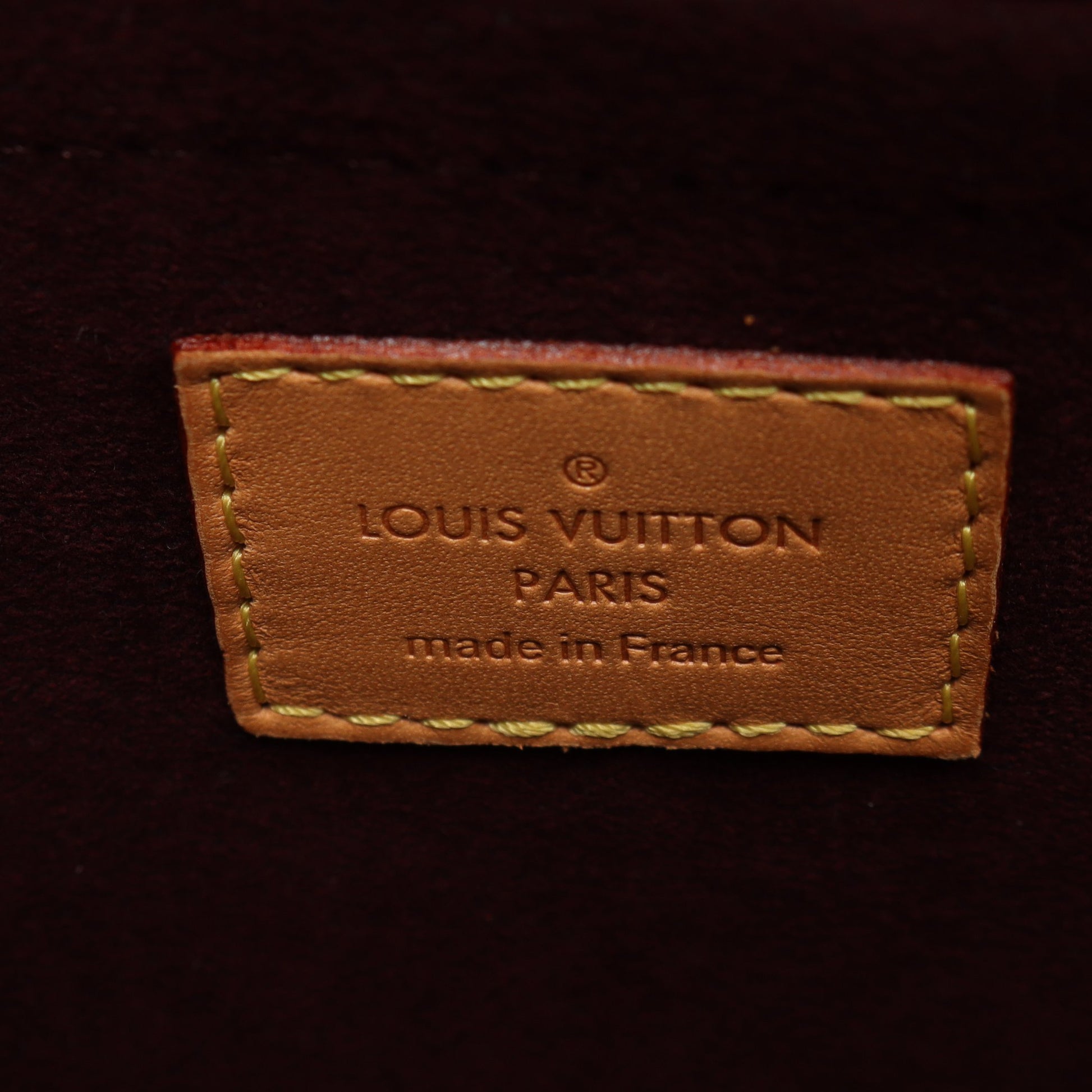モンテーニュGM モノグラム ハンドバッグ トートバッグ PVC レザー ブラウン ルイヴィトン バッグ LOUIS VUITTON