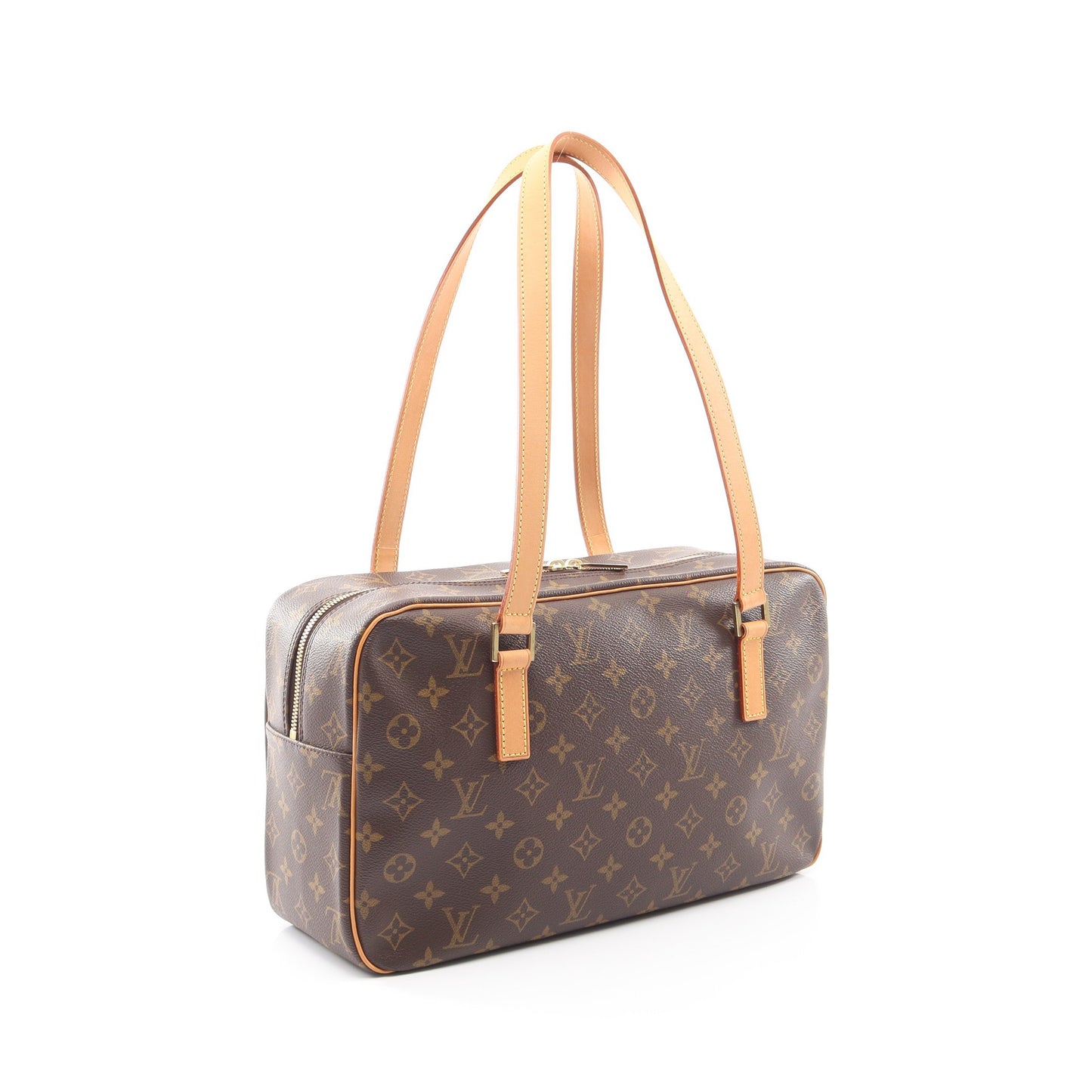シテGM モノグラム ショルダーバッグ PVC レザー ブラウン ルイヴィトン バッグ LOUIS VUITTON