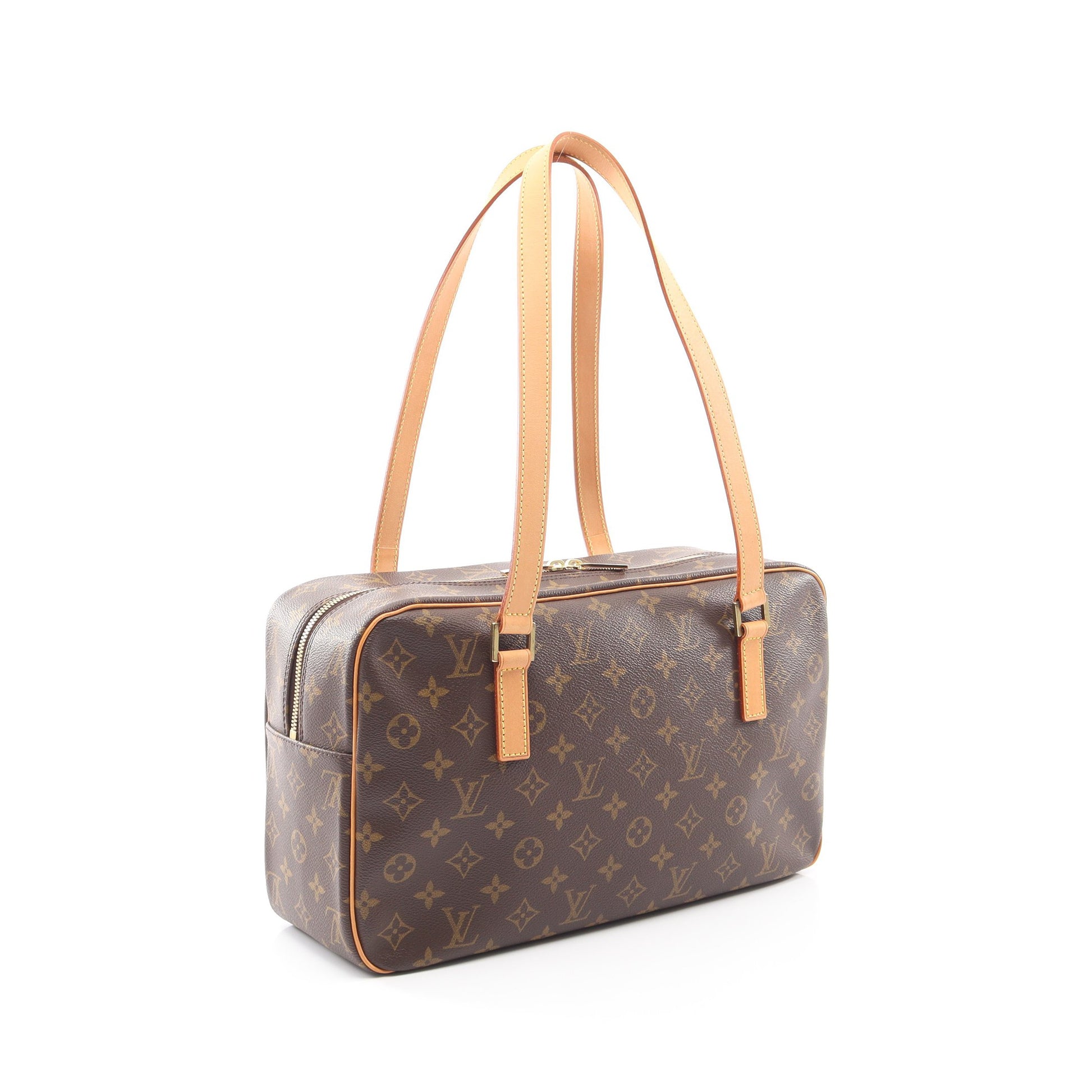 シテGM モノグラム ショルダーバッグ PVC レザー ブラウン ルイヴィトン バッグ LOUIS VUITTON