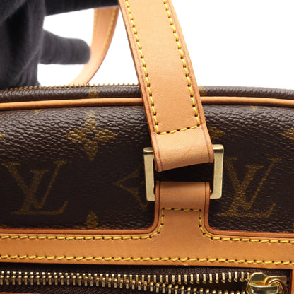 シテGM モノグラム ショルダーバッグ PVC レザー ブラウン ルイヴィトン バッグ LOUIS VUITTON
