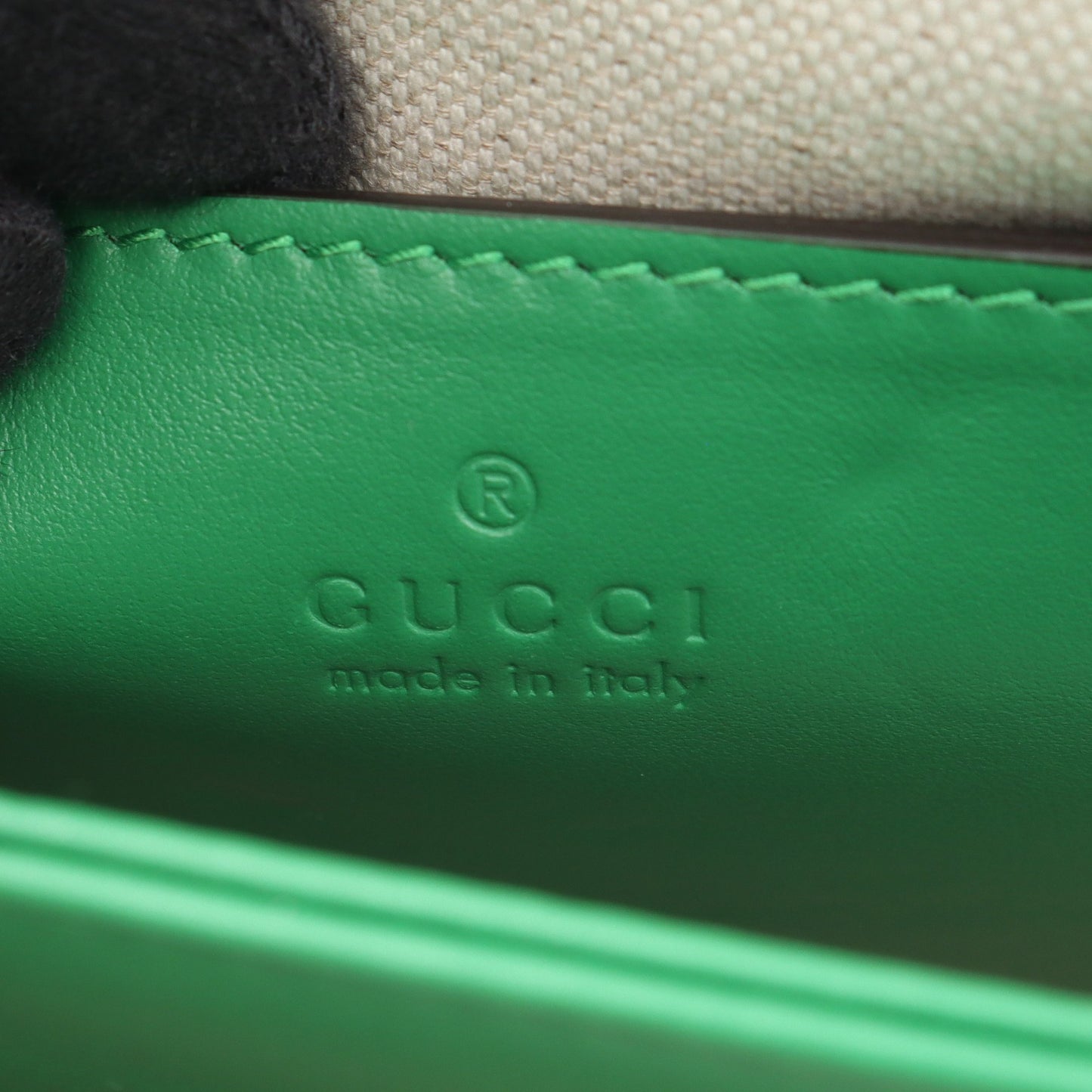 GGマトラッセ 2way チェーンショルダーバッグ レザー グリーン グッチ バッグ GUCCI