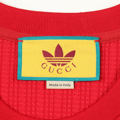 GUCCI × adidas 半袖 カットソー レッド グリーン グッチ