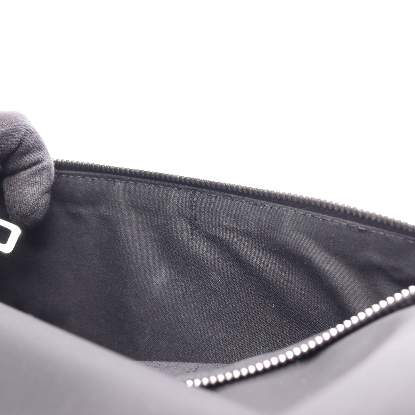 ダイアゴナル バックパック リュックサック ナイロン PVC レザー ブラック グレー イエロー フェンディ