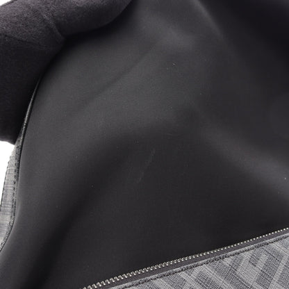 ダイアゴナル バックパック リュックサック ナイロン PVC レザー ブラック グレー イエロー フェンディ