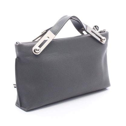 ミッシー スモール 2WAY ハンドバッグ レザー グレー ロエベ