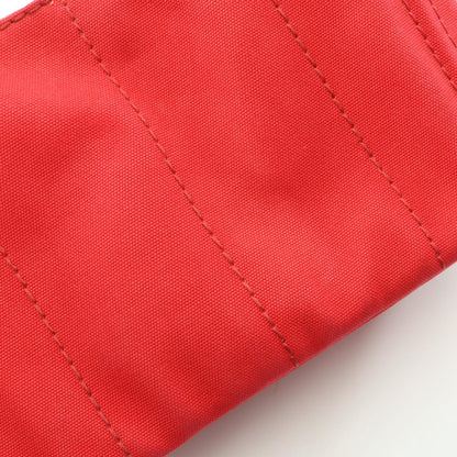 CANAPA カナパ 2WAY ハンドバッグ トートバッグ キャンバス レッド プラダ
