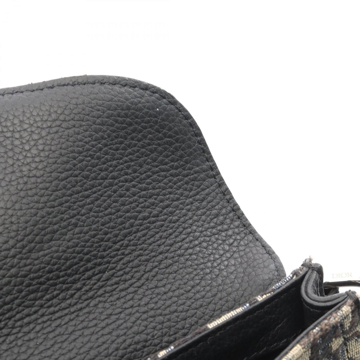 SADDLE サドル オブリーク ボディバッグ キャンバス レザー ベージュ ネイビー クリスチャンディオール