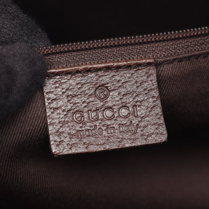 GGキャンバス ハンドバッグ トートバッグ キャンバス レザー ベージュ ダークブラウン グッチ バッグ GUCCI