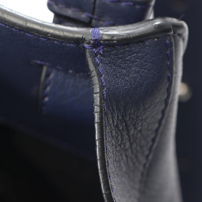 HAMMOCK SMALL ハンモック スモール 2WAY ハンドバッグ レザー ネイビー ロエベ