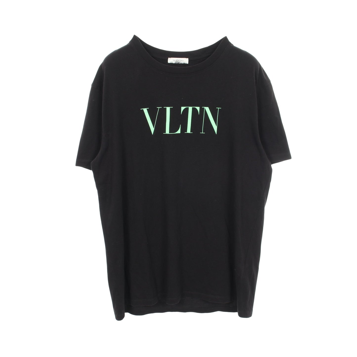 VLTNロゴプリント クルーネック 半袖Tシャツ コットン ブラック ヴァレンティノ