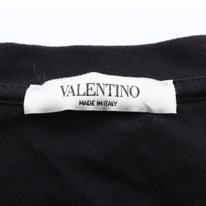 VLTNロゴプリント クルーネック 半袖Tシャツ コットン ブラック ヴァレンティノ