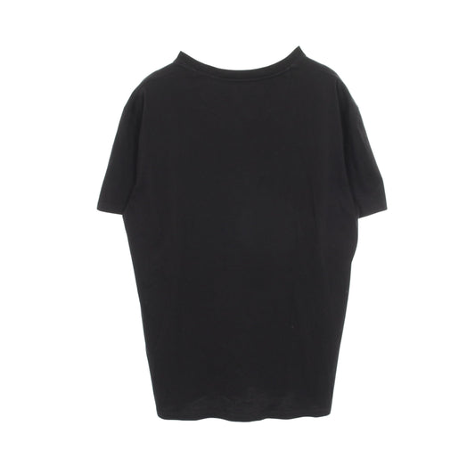 VLTNロゴプリント クルーネック 半袖Tシャツ コットン ブラック ヴァレンティノ