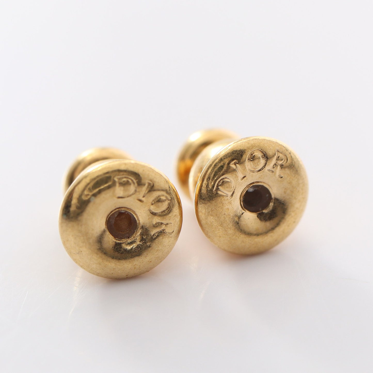 Dior Code フープピアス ピアス GP ゴールド ホワイト ディオール