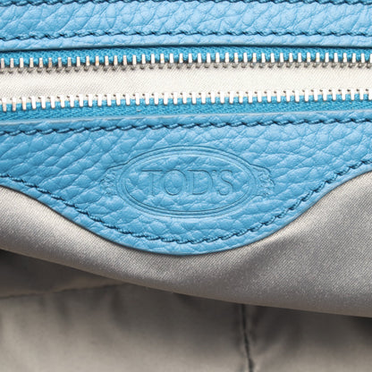 ALF SHOPPING BAG PICCOLA 2WAY ハンドバッグ トートバッグ レザー ブルー トッズ