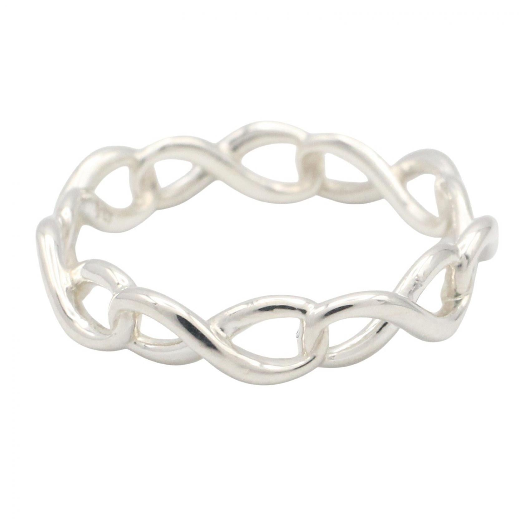 インフィニティ バンドリング リング 指輪 SV925 シルバー ティファニー アクセサリー TIFFANY & Co.