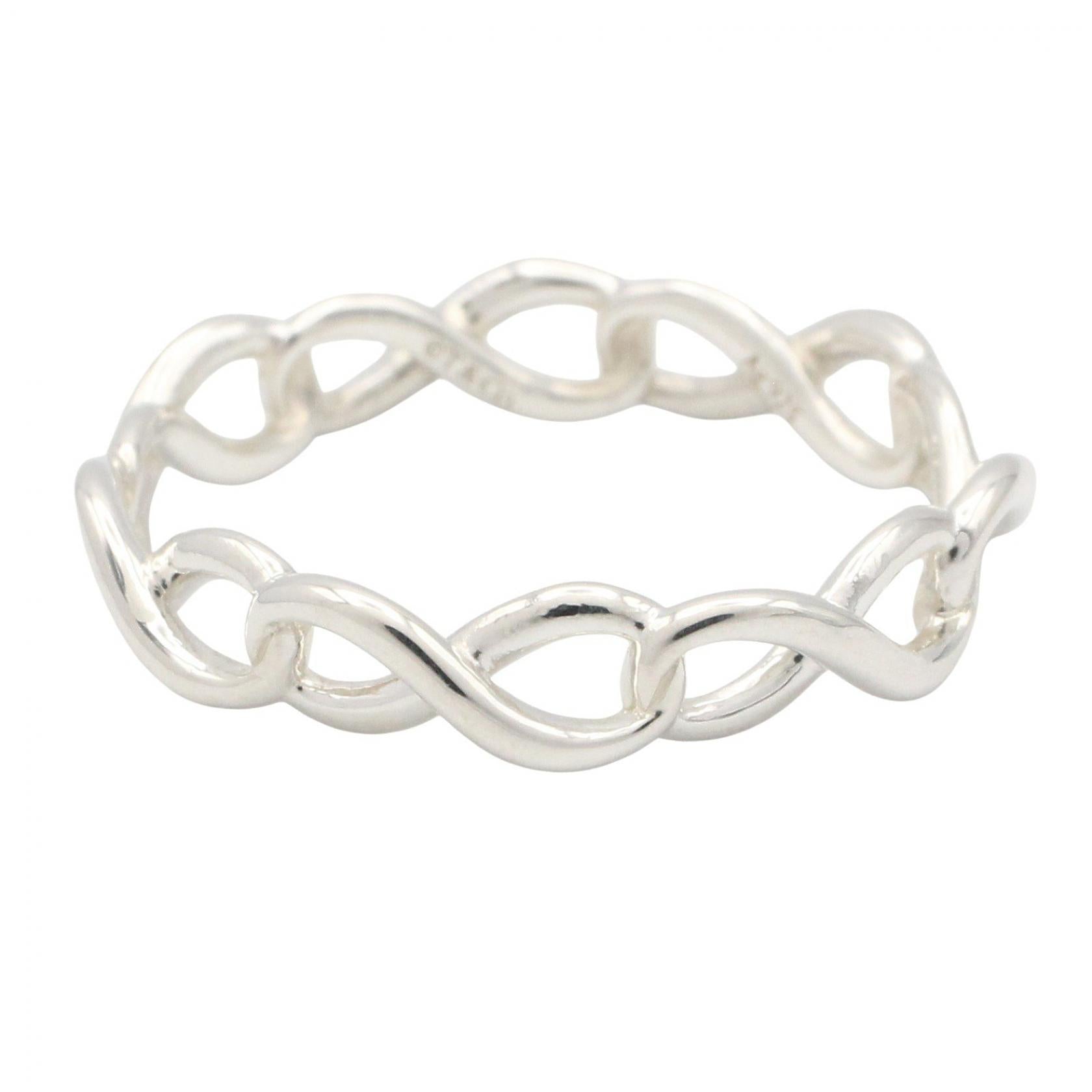 インフィニティ バンドリング リング 指輪 SV925 シルバー ティファニー アクセサリー TIFFANY & Co.