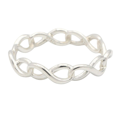 インフィニティ バンドリング リング 指輪 SV925 シルバー ティファニー アクセサリー TIFFANY & Co.