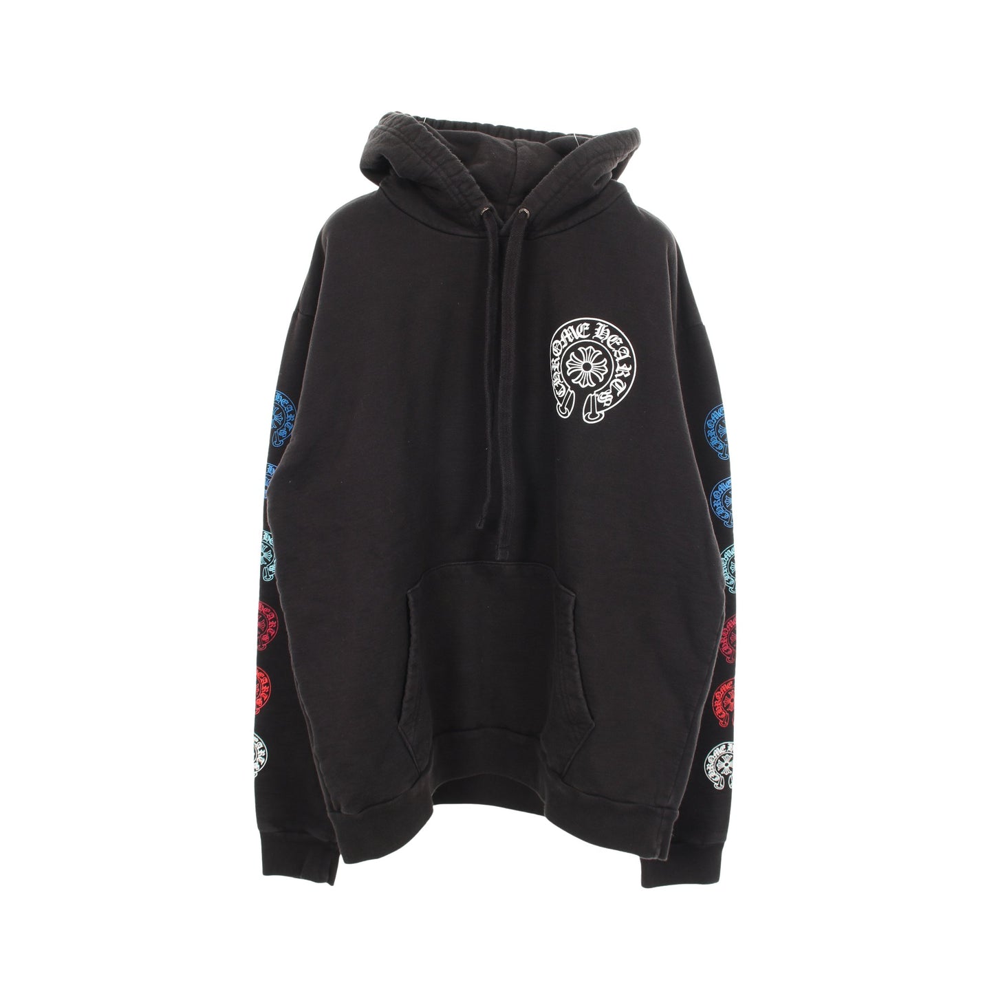 Multi Color Horseshoe Pullover Hoodie ホースシュー プルオーバーパーカー コットン ブラック クロムハーツ