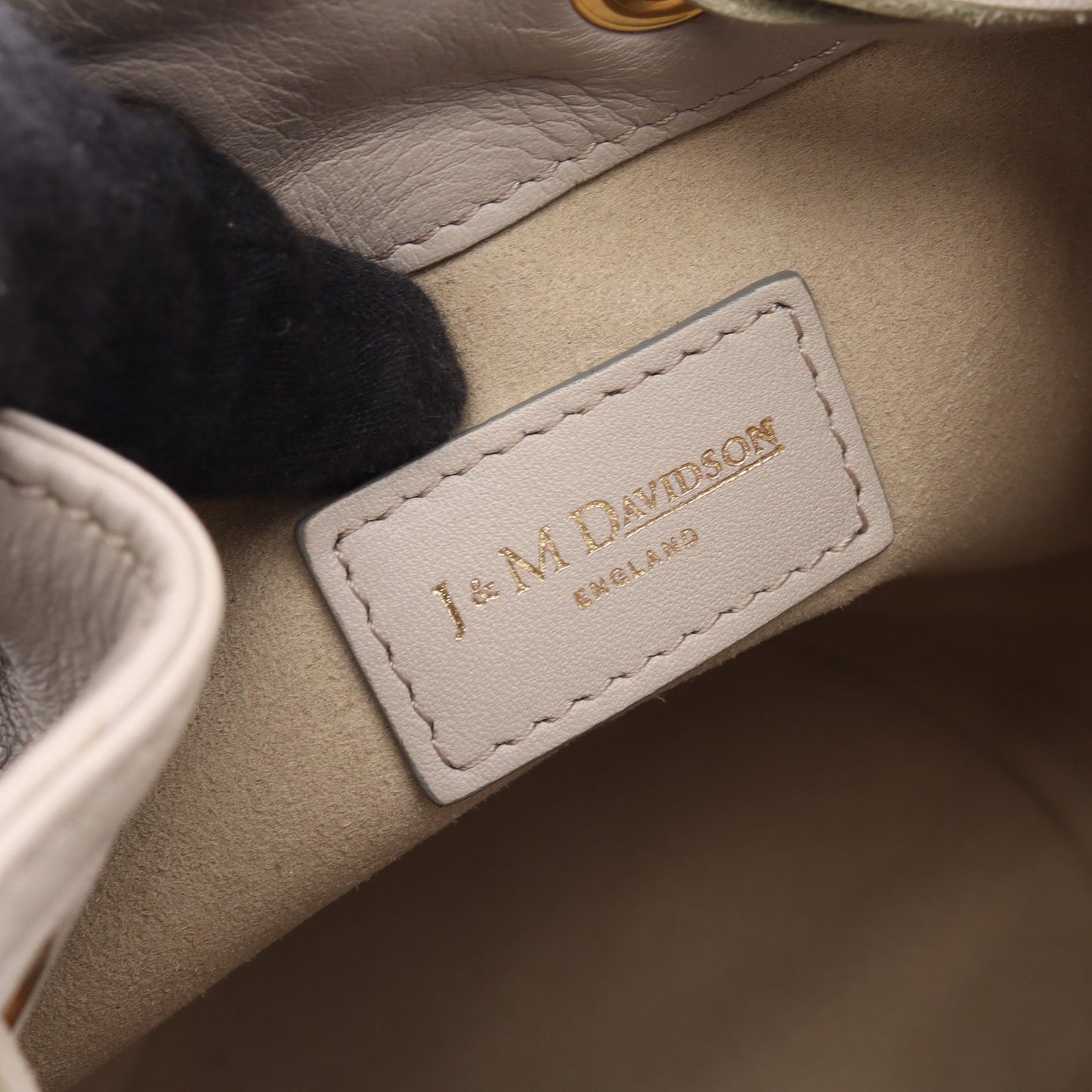 MEDIUM FRINGE CARNIVAL フリンジカーニバル 2WAY ショルダーバッグ レザー ライトグレー ジェイアンドエムデヴィッドソン バッグ J&M DAVIDSON