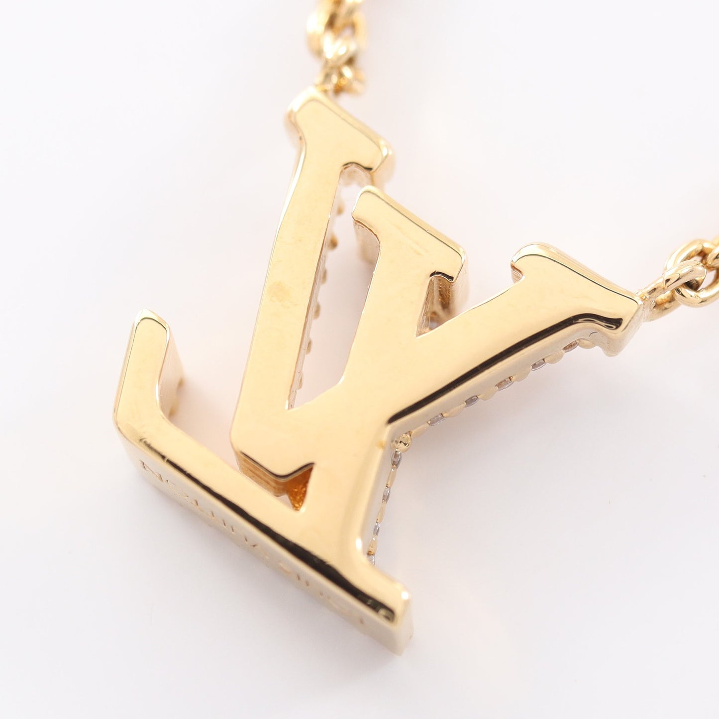 コリエ LV アイコニック ネックレス GP ラインストーン ゴールド クリア ルイヴィトン