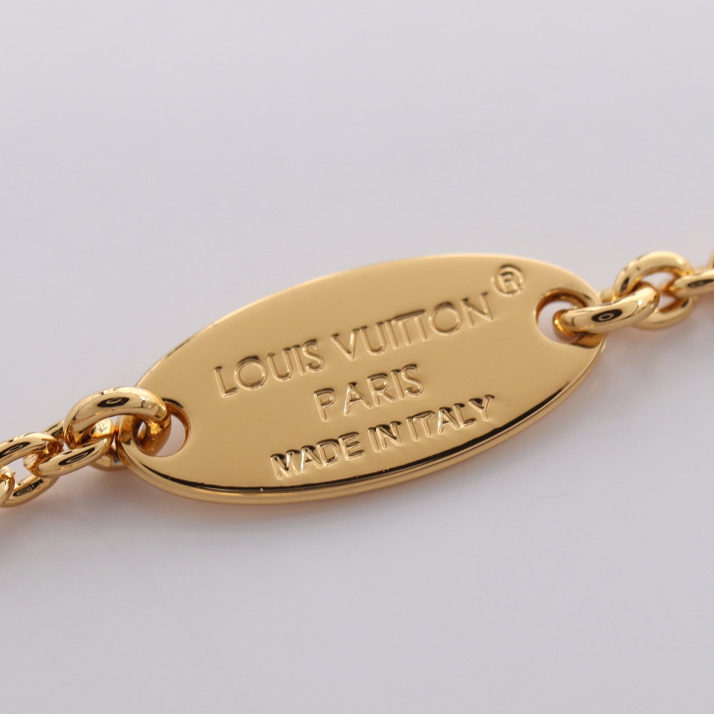 LV アイコニック ブレスレット GP ラインストーン ゴールド クリア ルイヴィトン