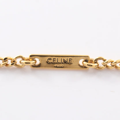 トリオンフ ネックレス GP ラインストーン ゴールド クリア セリーヌ アクセサリー CELINE