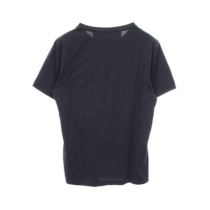 モンスター バグズアイ レザーパッチ クルーネック 半袖Tシャツ コットン ネイビー フェンディ トップス FENDI