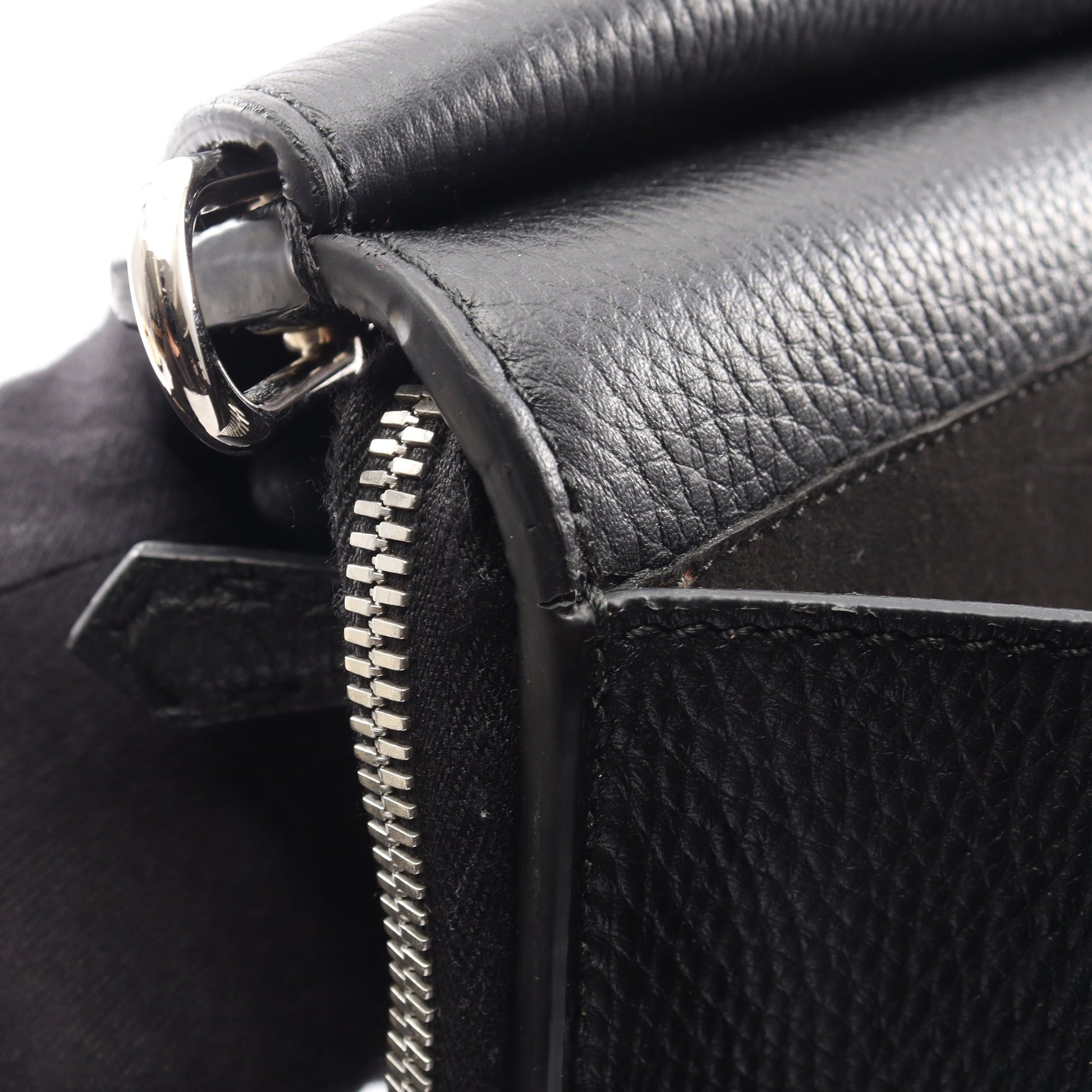 セレリア FFターンロック 2WAY ビジネスバッグ レザー ブラック フェンディ バッグ FENDI