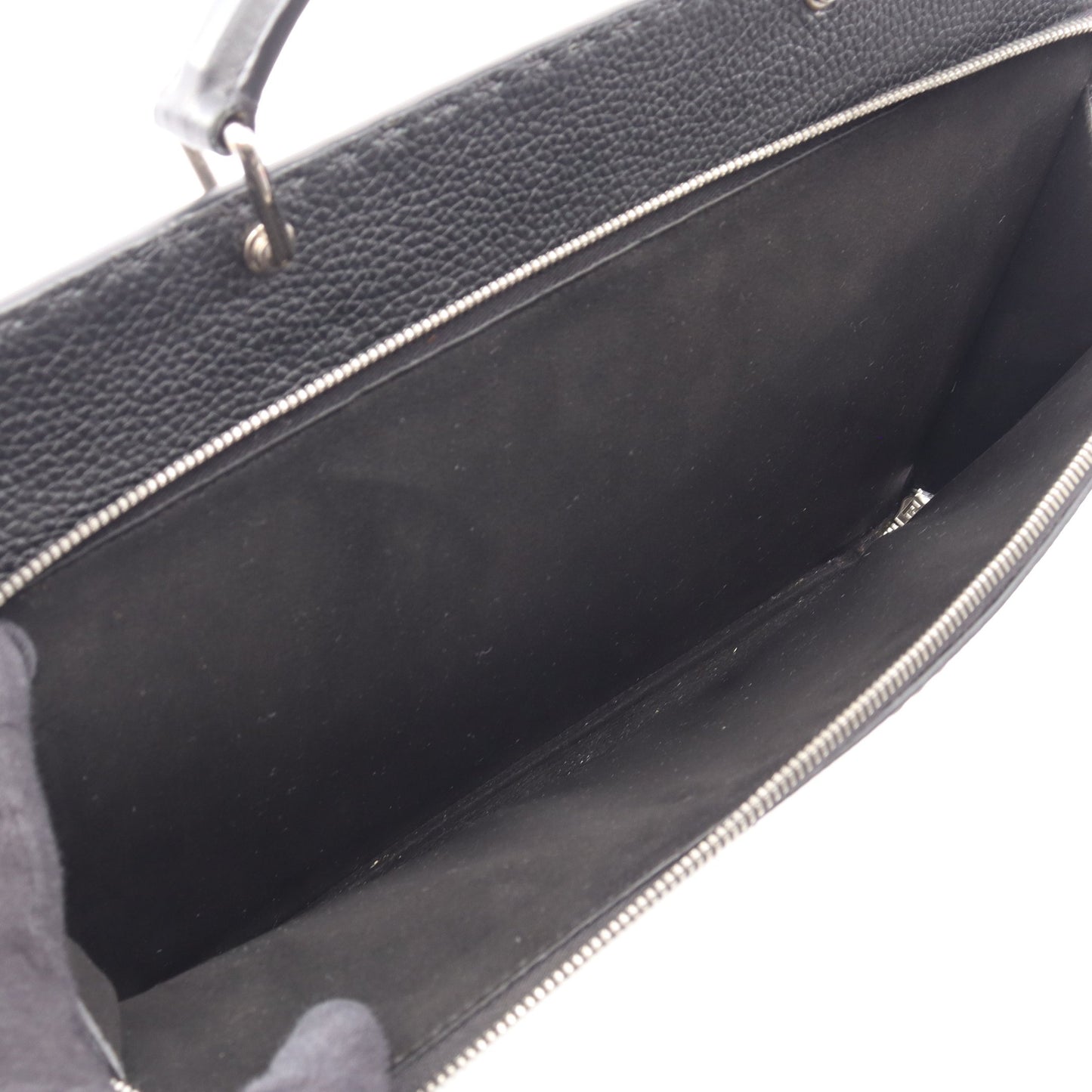 セレリア FFターンロック 2WAY ビジネスバッグ レザー ブラック フェンディ バッグ FENDI