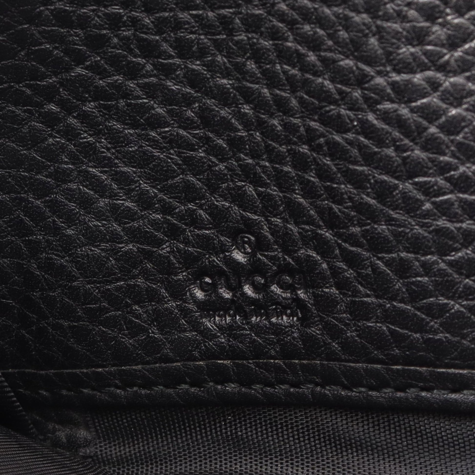ソーホー インターロッキングG ラウンドファスナー長財布 レザー ブラック グッチ 財布・小物 GUCCI