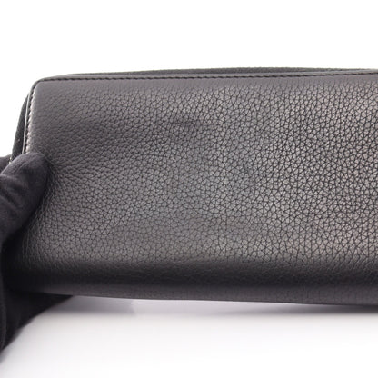 ソーホー インターロッキングG ラウンドファスナー長財布 レザー ブラック グッチ 財布・小物 GUCCI