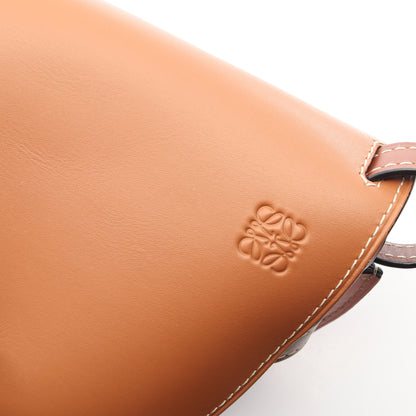 GATE BAG ゲートバッグ スモール ショルダーバッグ レザー ブラウン ピンク ロエベ