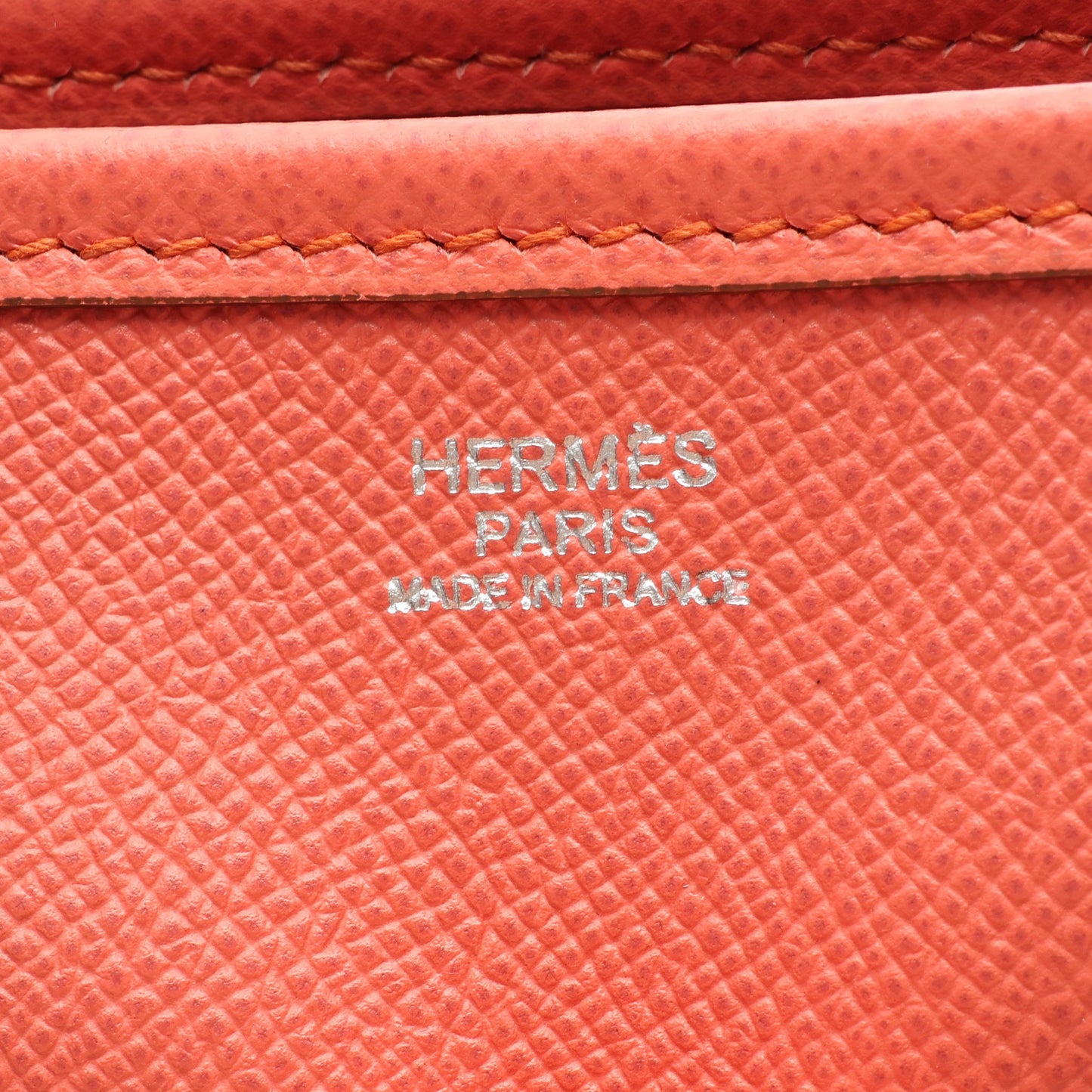 エヴリン 3 トロワ PM フラミンゴ ショルダーバッグ ヴォーエプソン ピンク シルバー金具 □Q刻印 エルメス バッグ HERMES