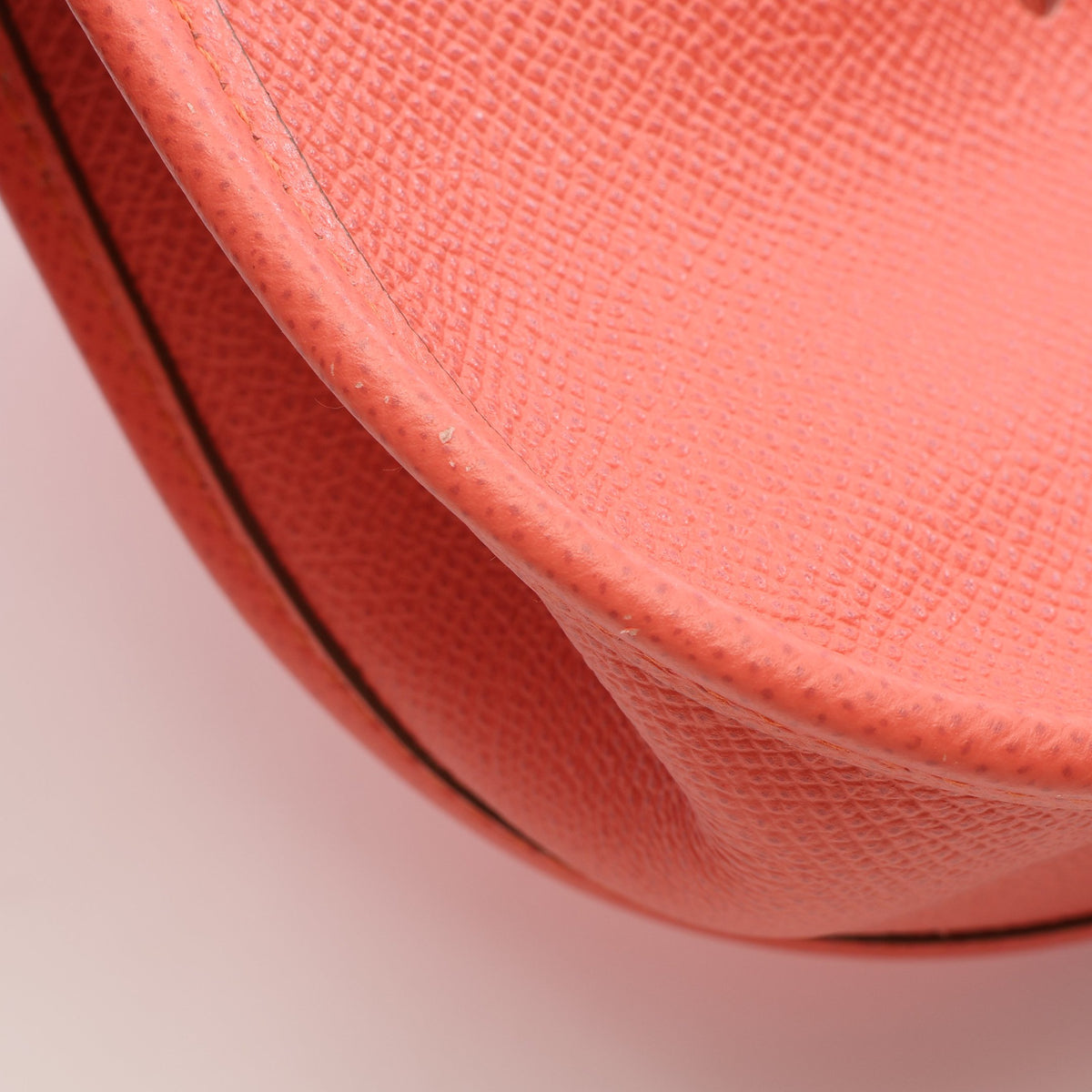 エヴリン 3 トロワ PM フラミンゴ ショルダーバッグ ヴォーエプソン ピンク シルバー金具 □Q刻印 エルメス バッグ HERMES