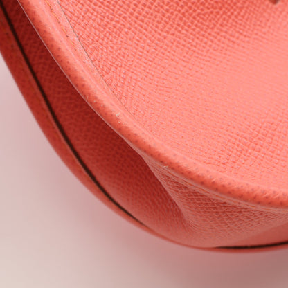エヴリン 3 トロワ PM フラミンゴ ショルダーバッグ ヴォーエプソン ピンク シルバー金具 □Q刻印 エルメス バッグ HERMES